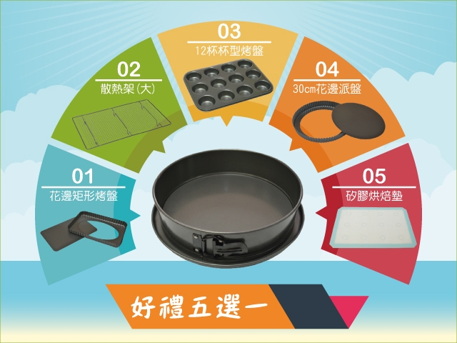  新品烤盤上市 _ 999元超值福袋，等你帶回家！ 