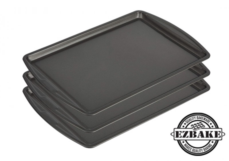 13吋餅乾盤套組(3入) 3PCS SET SMALL COOKIE SHEET 38.9 x 25.9 x 1.5 CM